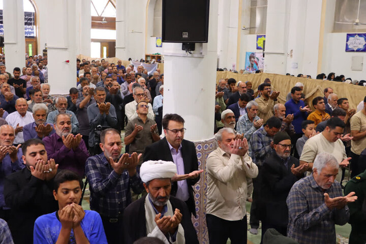 تصاویر/ نماز عبادی سیاسی جمعه شهرستان بافق