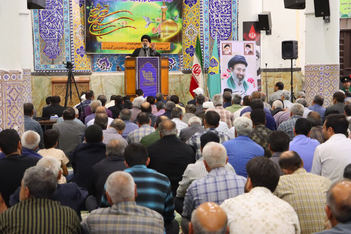 تصاویر/ نماز عبادی سیاسی جمعه شهرستان بافق