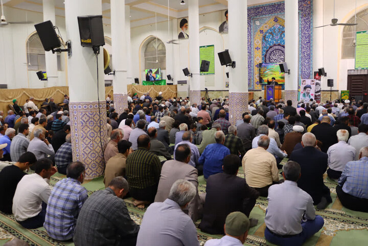 تصاویر/ نماز عبادی سیاسی جمعه شهرستان بافق