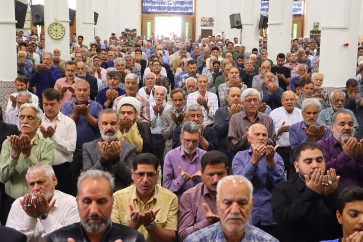 تصاویر/ نماز عبادی سیاسی جمعه شهرستان بافق