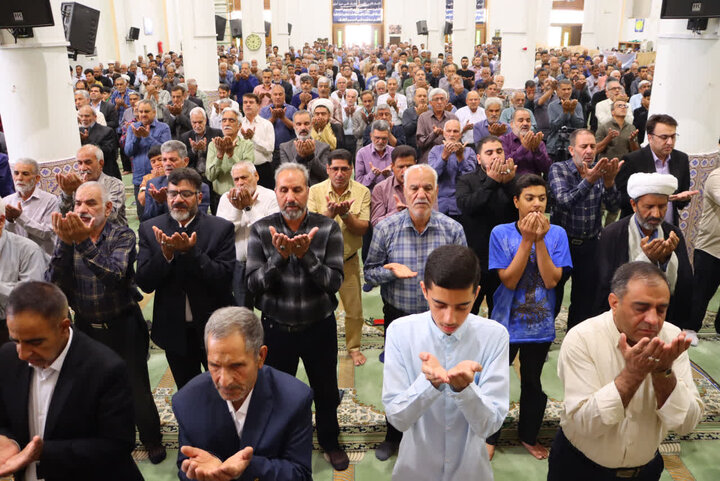تصاویر/ نماز عبادی سیاسی جمعه شهرستان بافق