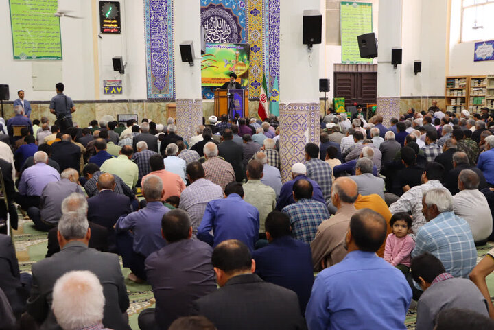 تصاویر/ نماز عبادی سیاسی جمعه شهرستان بافق