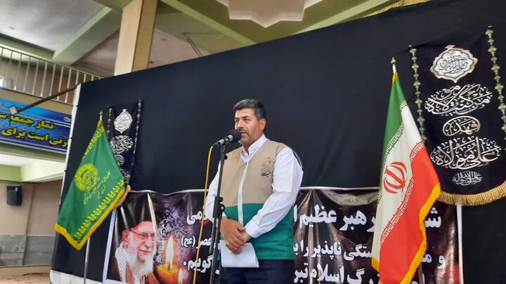 تصاویر/اقامه نماز عبادی سیاسی جمعه در خمین