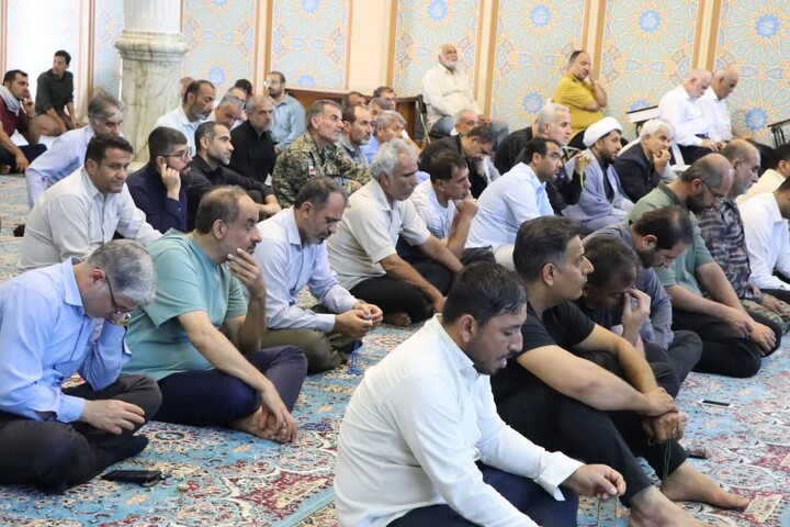 نماز جمعه خارگ به روایت تصویر