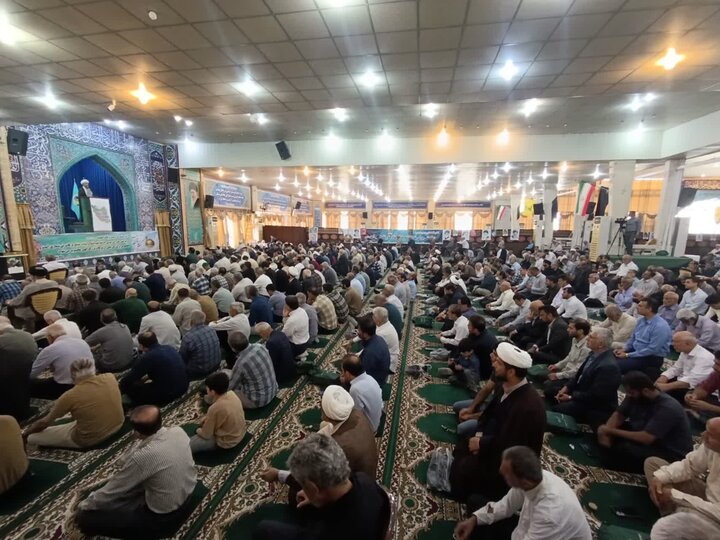 تصاویر/ آیین عبادی سیاسی نمازجمعه بوشهر