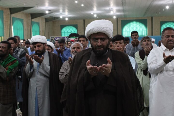 تصاویر/ آیین عبادی سیاسی نماز جمعه شهرستان دلگان
