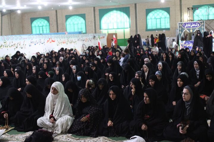 تصاویر/ آیین عبادی سیاسی نماز جمعه شهرستان دلگان