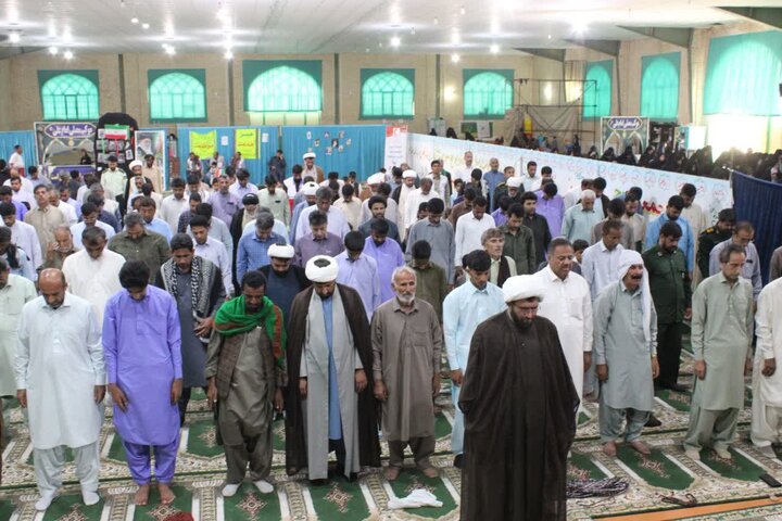 تصاویر/ آیین عبادی سیاسی نماز جمعه شهرستان دلگان