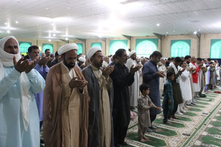 تصاویر/ آیین عبادی سیاسی نماز جمعه شهرستان دلگان