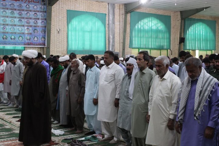 تصاویر/ آیین عبادی سیاسی نماز جمعه شهرستان دلگان