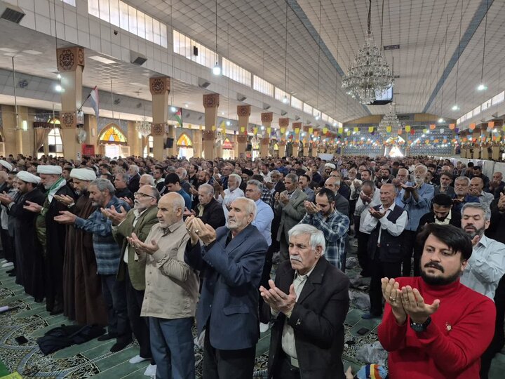 تصاویر/ نماز عبادی سیاسی جمعه در پاکدشت