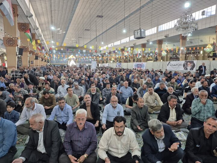 تصاویر/ نماز عبادی سیاسی جمعه در پاکدشت