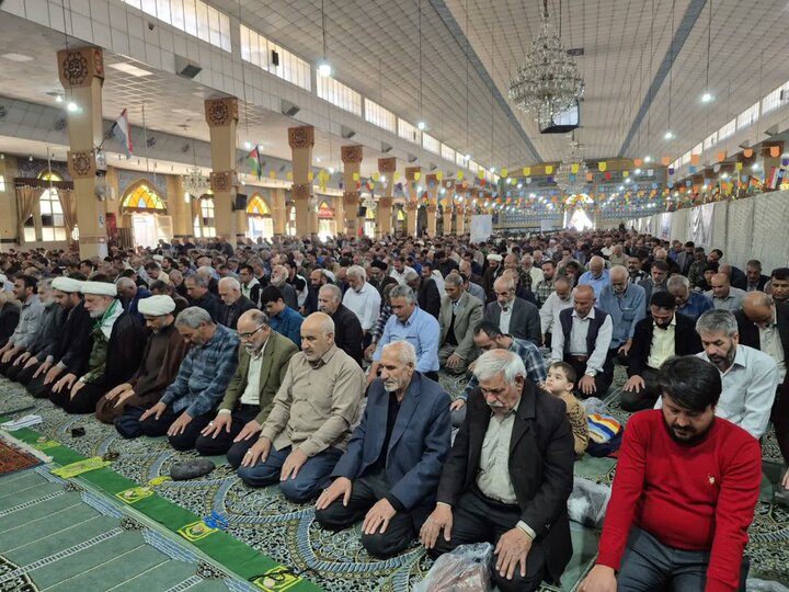 تصاویر/ نماز عبادی سیاسی جمعه در پاکدشت