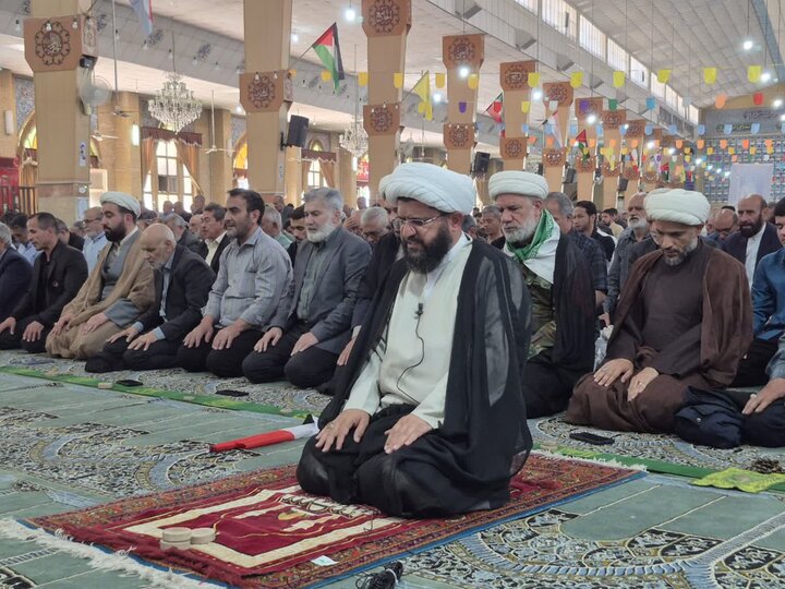 تصاویر/ نماز عبادی سیاسی جمعه در پاکدشت