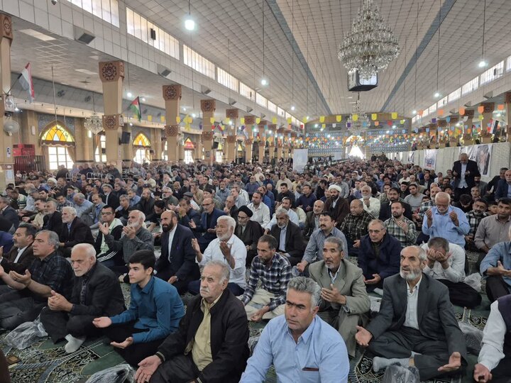 تصاویر/ نماز عبادی سیاسی جمعه در پاکدشت