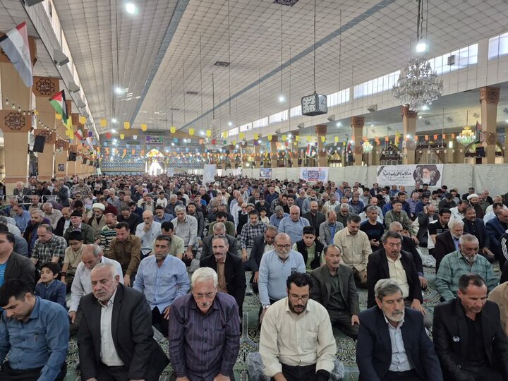 تصاویر/ نماز عبادی سیاسی جمعه در پاکدشت