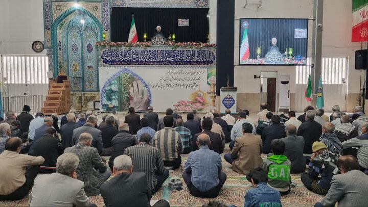 تصاویر/ اقامه نمازجمعه شهر رابر