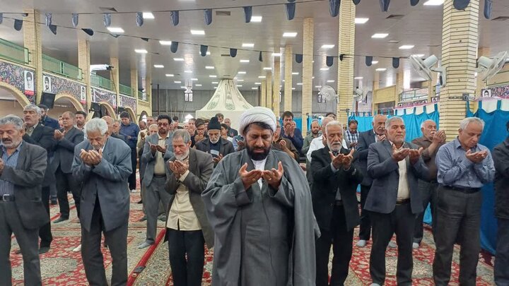 تصاویر/ اقامه نمازجمعه شهر پاریز