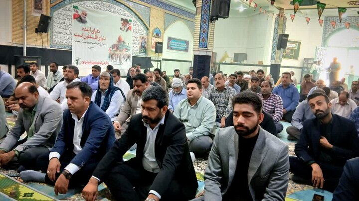 تصاویر/ اقامه نمازجمعه شهر فهرج