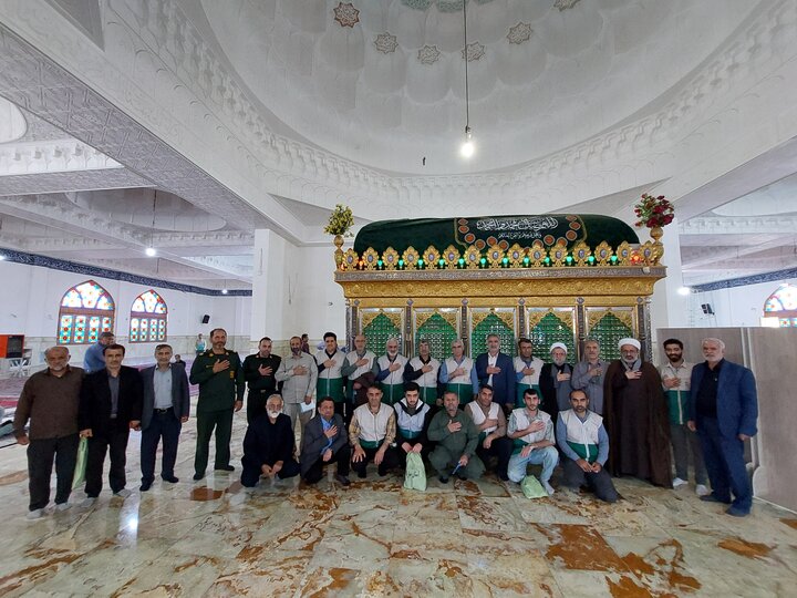تصاویر/ برگزاری نماز جمعه شهر امامزاده عبدالله (ع) آمل