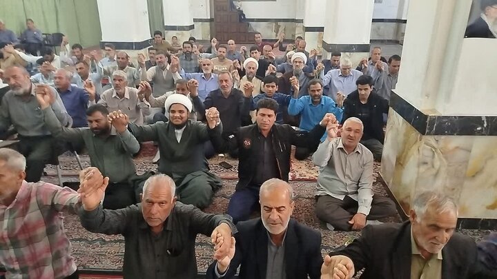 تصاویر/ اقامه نمازجمعه شهر کاظم آباد