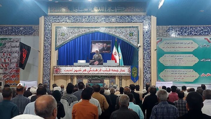 تصاویر/ آیین عبادی سیاسی نماز جمعه شهرستان زابل