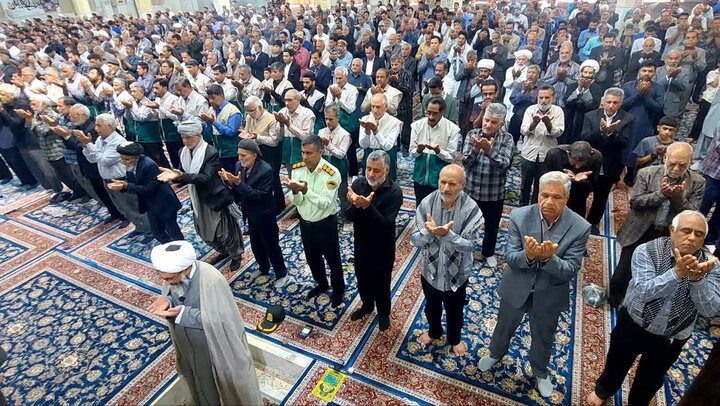 تصاویر/ آیین عبادی سیاسی نماز جمعه شهرستان زابل