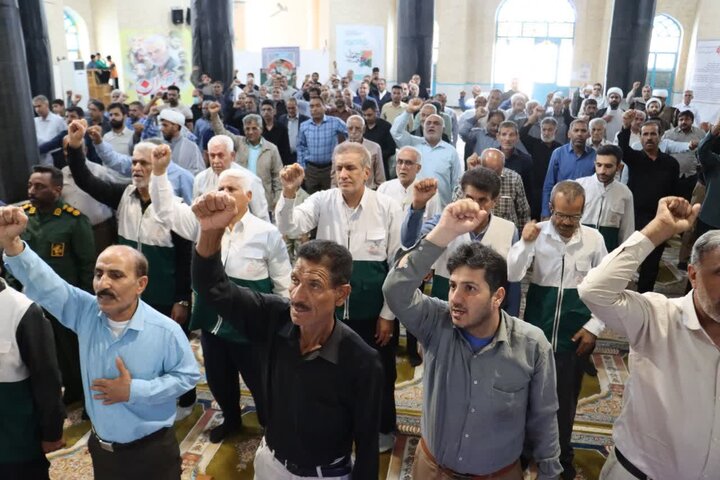 تصاویر/ اقامه نمازجمعه شهر کهنوج
