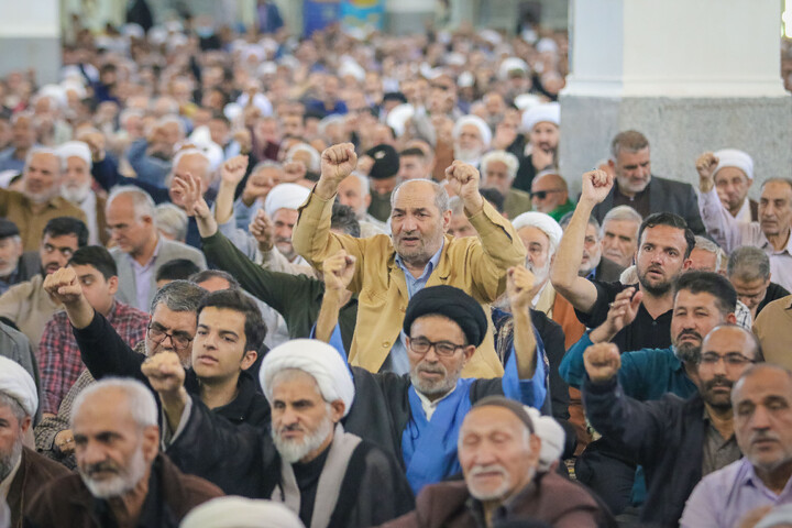 تصاویر/ آیین عبادی سیاسی نماز جمعه شهر مقدس قم