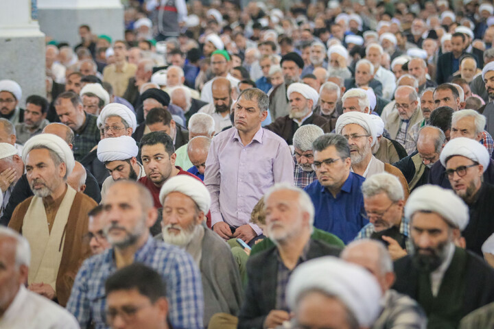 تصاویر/ آیین عبادی سیاسی نماز جمعه شهر مقدس قم