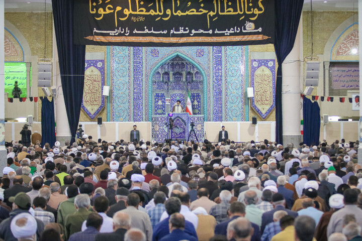 تصاویر/ آیین عبادی سیاسی نماز جمعه شهر مقدس قم