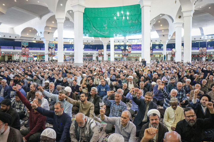 تصاویر/ آیین عبادی سیاسی نماز جمعه شهر مقدس قم