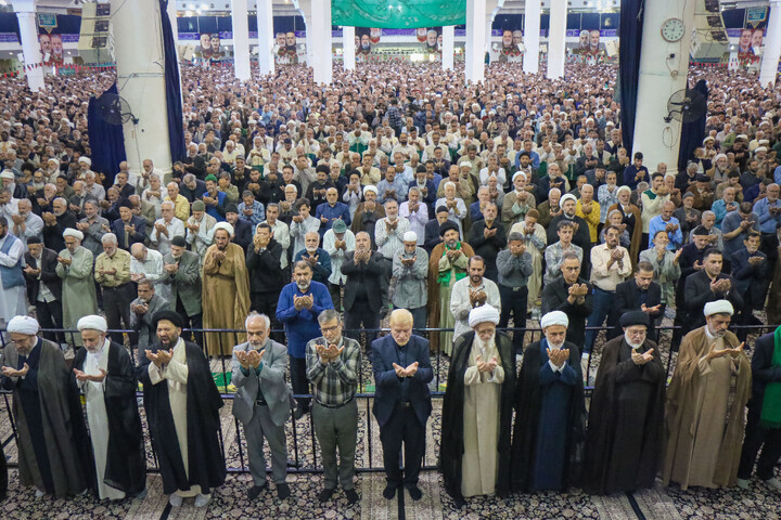 تصاویر/ آیین عبادی سیاسی نماز جمعه شهر مقدس قم