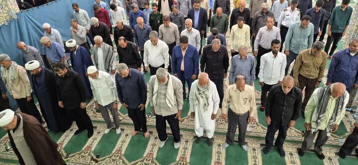 تصاویر/ اقامه نمازجمعه شهر فاریاب