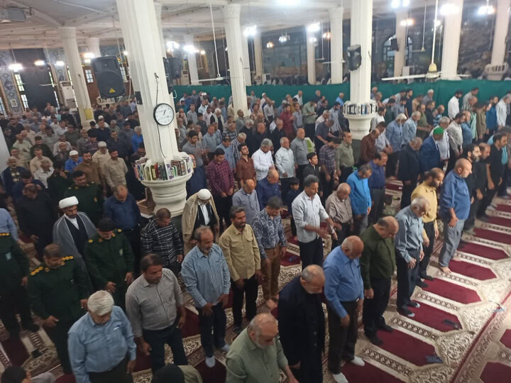 نماز جمعه برازجان به روایت تصویر