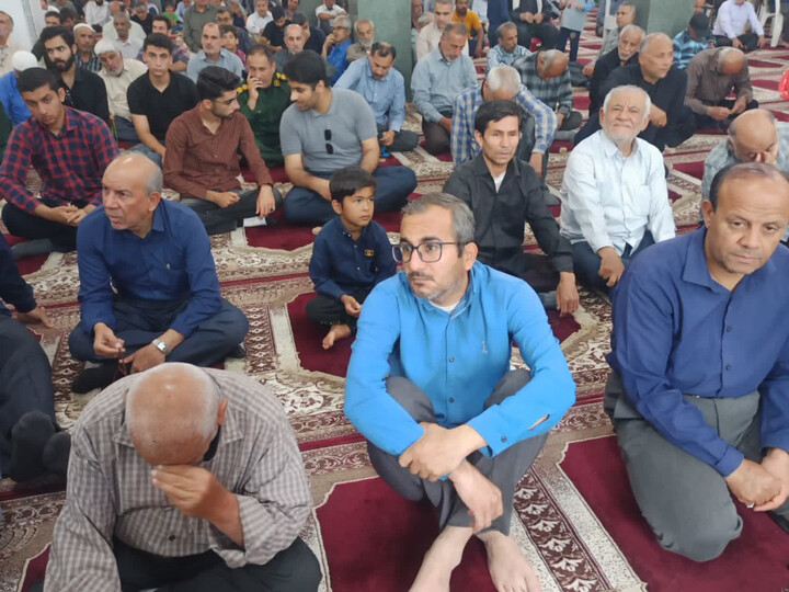 نماز جمعه برازجان به روایت تصویر