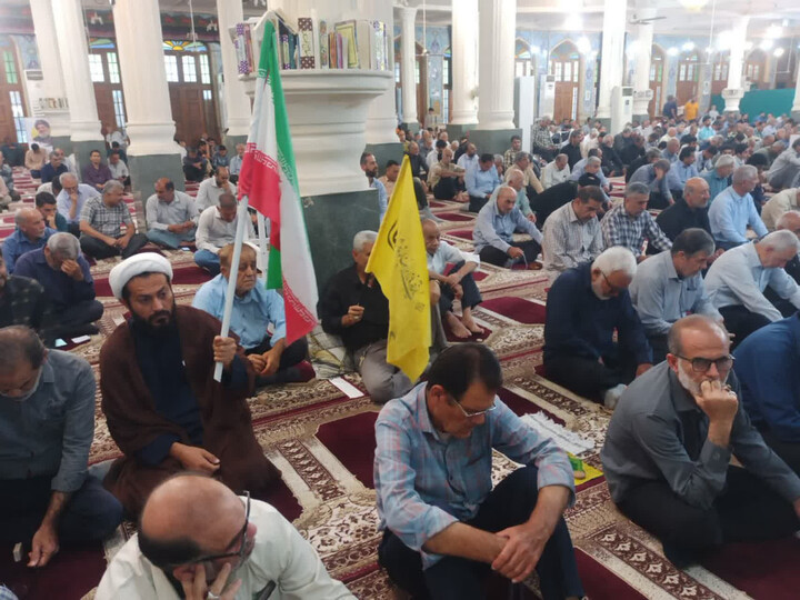 نماز جمعه برازجان به روایت تصویر
