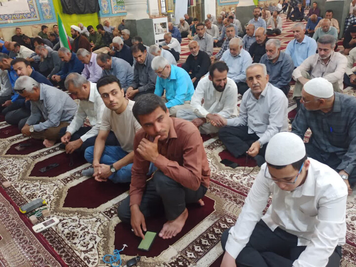 نماز جمعه برازجان به روایت تصویر