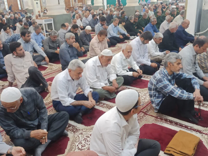 نماز جمعه برازجان به روایت تصویر