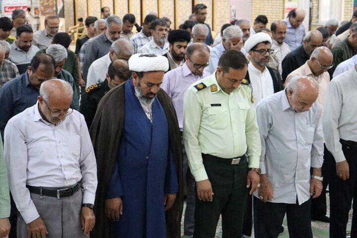 نمازجمعه بندر دیّر به روایت تصویر