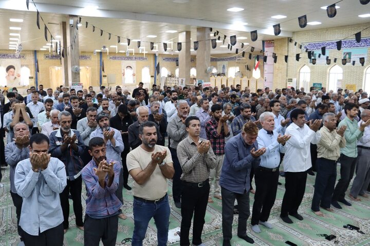 نمازجمعه بندر دیّر به روایت تصویر