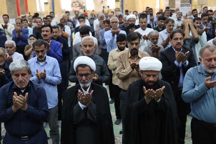 نمازجمعه بندر دیّر به روایت تصویر