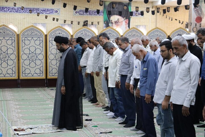 نمازجمعه بندر دیّر به روایت تصویر