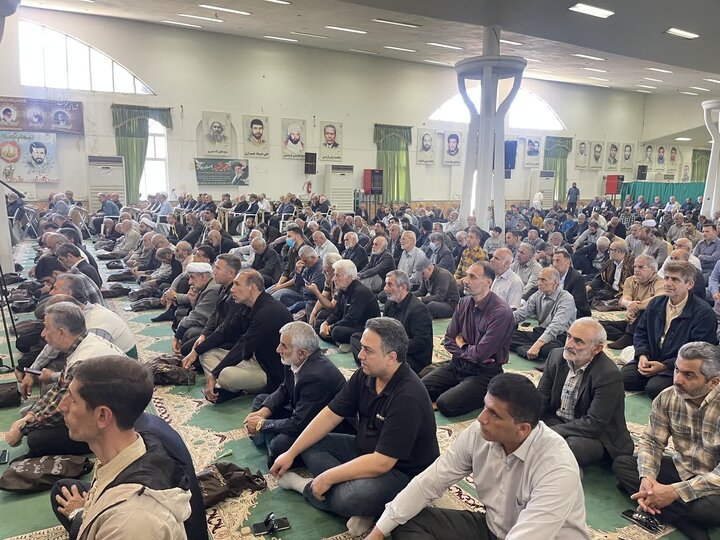 تصاویر/ برگزاری نماز جمعه شهرستان نوشهر