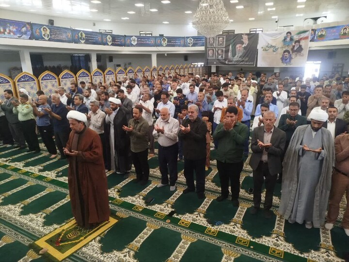 نماز جمعه عسلویه به روایت تصویر