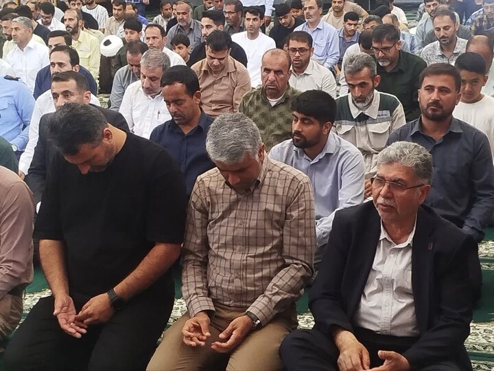 نماز جمعه عسلویه به روایت تصویر