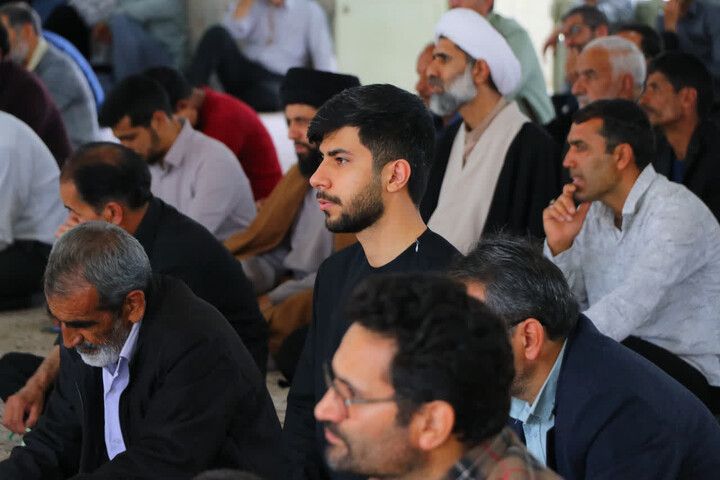 تصاویر| مراسم عبادی سیاسی نماز جمعه قاین