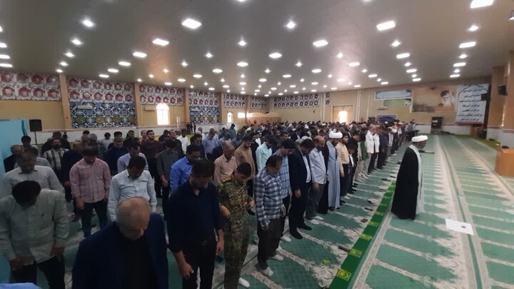 نماز جمعه اهرم به روایت تصویر