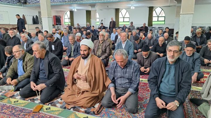 تصاویر/ اقامه نماز جمعه ترکمنچای
