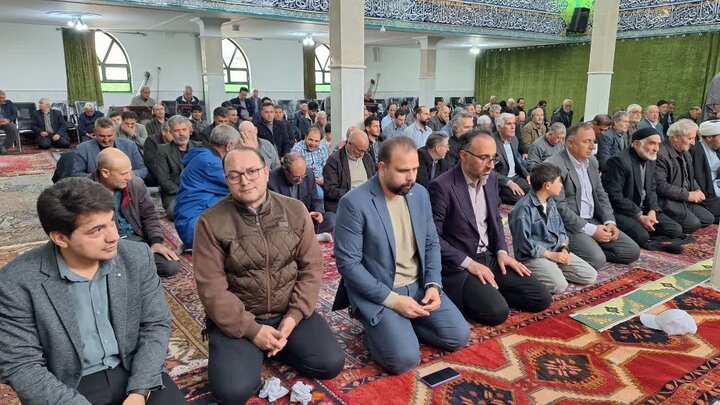 تصاویر/ اقامه نماز جمعه ترکمنچای